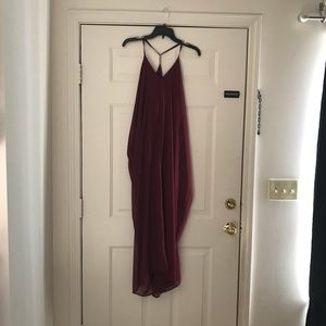 Maroon Charlotte Rouse Dress